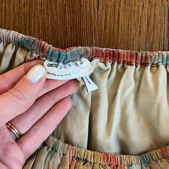 NWT ASOS Design Colorful Maxi Dress - Picture 2 of 6